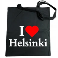 Torby i wózki na zakupy - Torba na zakupy I Love Helsinki Kocham Helsinki Finlandia - miniaturka - grafika 1