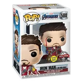 Figurki kolekcjonerskie - Funko POP! Marvel, figurka kolekcjonerska, Avengers Endgame, Iron Man, Glow, 580 - miniaturka - grafika 1
