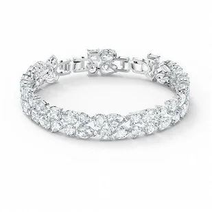 Bransoletka SWAROVSKI  Tennis Deluxe Bracelet 5562088 - Bransoletki - miniaturka - grafika 1