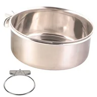 Akcesoria dla ptaków - TRIXIE Miska-karmnik metalowa przykręcana dla ptaków - miniaturka - grafika 1