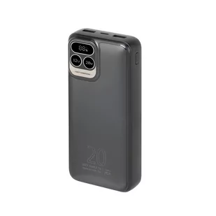 RIVACASE Powerbank VA2521 20000 mAh USB-C 20W + LCD czarny - Powerbanki - miniaturka - grafika 2