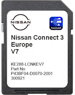 MAPA DO NAWIGACJI NISSAN LCN3 V7 2022/2023 PULSAR QASHQAI JUKE MICRA RADARY - Mapy GPS - miniaturka - grafika 1