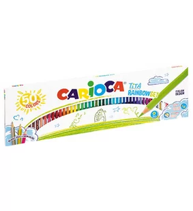 Carioca Kredki ołówkowe Tita 50 kolorów - Przybory szkolne - miniaturka - grafika 2