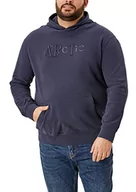 Bluzy męskie - s.Oliver Big Size Męska bluza z długim rękawem Regular Fit, ciemnoniebieski, XXL - miniaturka - grafika 1
