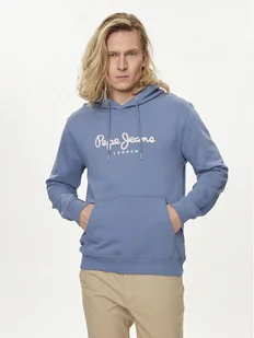 Pepe Jeans Bluza Saul PM582695 Niebieski Regular Fit - Bluzy męskie - miniaturka - grafika 1