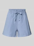 Spodenki damskie - Szorty o kroju relaxed fit z wpuszczanymi kieszeniami model ‘HADDA’ - miniaturka - grafika 1