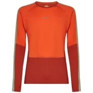 Męska koszulka Icebreaker Men Merino 200 Oasis+ LS Crewe Rozmiar: XL / Kolor: pomarańczowy