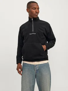 Jack & Jones Bluza polarowa w kolorze czarnym - Odzież trekkingowa męska - miniaturka - grafika 1