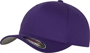 Flexfit Wooly Combed czapka baseballowa, 6 panelów, uniseks, dla dorosłych i dzieci, fioletowy, xs-s 6277-XS-S-PU - Czapki męskie - miniaturka - grafika 1