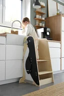 Zestawy mebli dla dzieci - Pomocnik kuchenny Pingwin Wildlife Small Foot - miniaturka - grafika 1