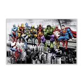 Malowanie po numerach - Malowanie Po Numerach - Bohaterowie na Rampie 50 x 40 cm - miniaturka - grafika 1