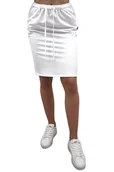 Spódnice - Spódnica medyczna biała casual premium roz. XS - miniaturka - grafika 1