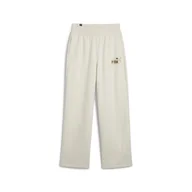 Spodnie sportowe damskie - Spodnie damskie ESS+ CLASS ACT PUMA Alpine Snow White - miniaturka - grafika 1