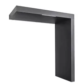 Daszki nad drzwi - Gutta Zadaszenie BS + 200 antracyt ściana prawa - miniaturka - grafika 1