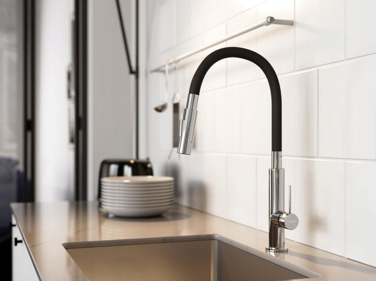 BZA43B-SET / ZUMBA SLIM II 2F / BAT.ZLEW ELAST. CHROM-CZARNA WYL. + KOLOR /