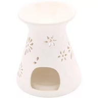 Zapachy do domu - CANDLE-LITE Candle-Lite  świecznik na świeczki typu tealight lampa zapachowa, poradził, biały, 10 x 10 x 10.5 cm TL-003 - miniaturka - grafika 1