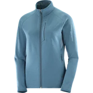 Koszulki sportowe damskie - BLUZA SALOMON ESSENTIAL LIGHTWARM W C22250 - miniaturka - grafika 1