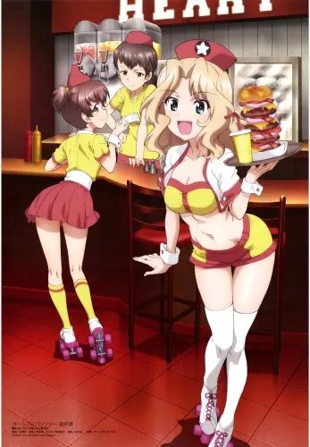 Plakat Anime Girls und Panzer gup_041 A3 (custom)