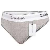 Majtki damskie - Calvin Klein Majtki Damskie Bikini Gray 0000F3787E 020 L - miniaturka - grafika 1