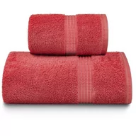 Ręczniki - Ręcznik 70 x 140 Bawełna Venezia 450g/m2 Czerwony - miniaturka - grafika 1