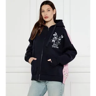 Desigual Bluza MICKEY MOUSE DESIGUAL X DISNEY Regular Fit z dodatkiem wełny - Bluzy damskie - miniaturka - grafika 1