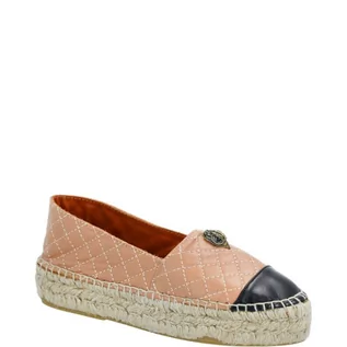 Espadryle damskie - Kurt Geiger Skórzane espadryle MORELLA EAGLE - grafika 1