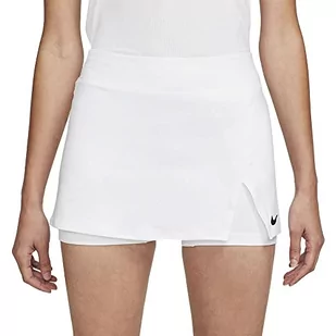 Nike Damska spódnica Nikecourt Dri-Fit Victory, biała/czarna, DH9779-100, S - Spódnice - miniaturka - grafika 1