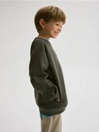 Bluzy dla chłopców - Reserved - Bluza oversize - ciemnozielony - miniaturka - grafika 1