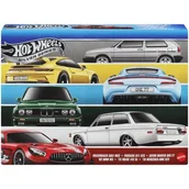 Samochody i pojazdy dla dzieci - Zestaw pojazdów Hot Wheels Silver Series Euro Style JLB25 (6 szt.) - miniaturka - grafika 1