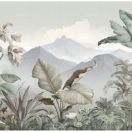 Fototapety - Fototapeta Dżungla Natura Góry 400x280 cm Tapeta Do Sypialni Salonu Kuchni Na Flizelinie - miniaturka - grafika 1
