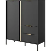 Komody - Komoda Wysoka 2D2S Lars Laski Meble - miniaturka - grafika 1