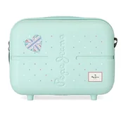 Kosmetyczki, organizery i kuferki - Pepe Jeans Nerea Neceser Adaptable Obudowa na messenger Niebieski 29x21x15 cms Sztywny ABS 9,14L 2,52 kg, niebieski, Neceser, kosmetyczka z paskiem na ramię - miniaturka - grafika 1