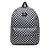 Plecaki - Plecak Vans Old Skool Check Backpack VN000H4XY281 Czarny - miniaturka - grafika 1
