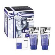 Zestawy perfum męskich - Mexx Life is Now M Zestaw perfum Edt 50ml + 2x50ml Żel pod prysznic 61147 - miniaturka - grafika 1