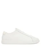 Sneakersy damskie - Calvin Klein Jeans Sneakersy Low Profile Cupsole Tmb Lth YM0YM01331 Biały - miniaturka - grafika 1