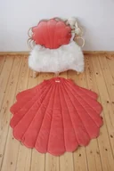 Maty edukacyjne - Mata muszla welwetowa "Koral" - miniaturka - grafika 1