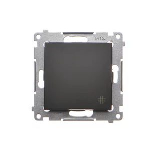 Łącznik krzyżowy Kontakt-Simon 54 DW7.01/49 moduł 10AX, 250V~, szybkozłącza czarny - Kostki, złączki, wtyczki - miniaturka - grafika 1