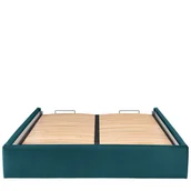 Łóżka - Modulo Korpus Łóżko 160 - Ciemny Zielony Tap. Monolith 37 Modulo Halmar - miniaturka - grafika 1