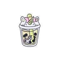 Broszki - Przypinki - Bubble Tea - miniaturka - grafika 1