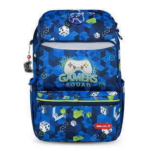 Belmil Zippy Ergonomiczny Torba szkolna  "Gamer Squad" - Plecaki szkolne i tornistry - miniaturka - grafika 1
