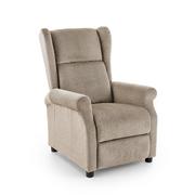Fotele - Rozkładany Fotel Wypoczynkowy Agustin-M Beż Halmar - miniaturka - grafika 1