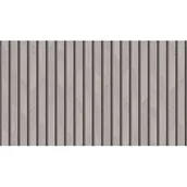 Tapety - Tapeta flizelinowa Expansio lamele 3D dębowe szary - miniaturka - grafika 1