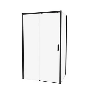 Kabri Kabina prysznicowa Avance Black lewa 110x100 cm - Kabiny prysznicowe - miniaturka - grafika 1