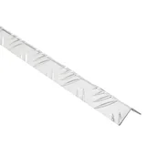 Inne materiały budowlane - Standers Profil schodowy aluminiowy 2.5m 20x20x1.5 mm srebrny - miniaturka - grafika 1