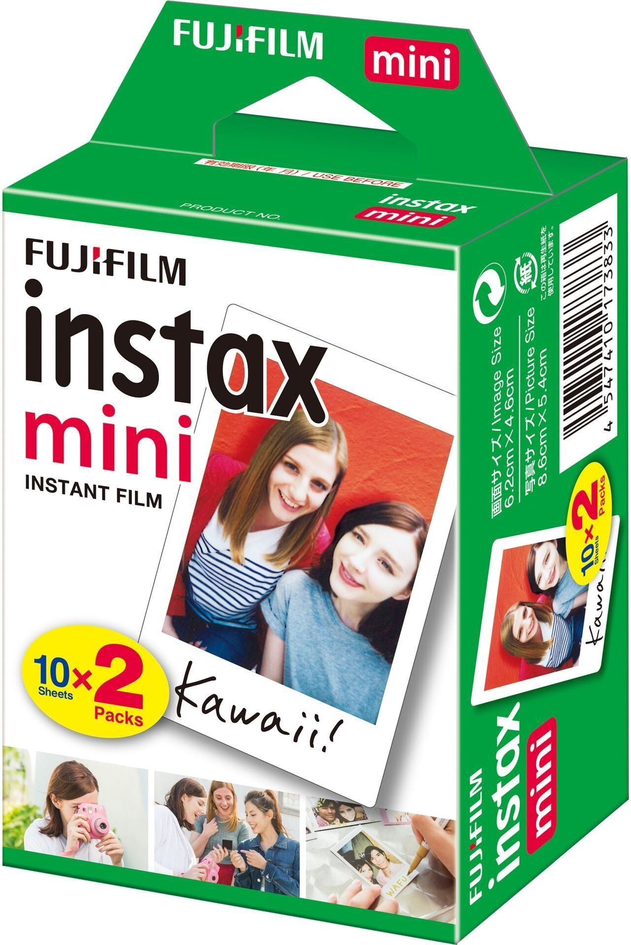 Film do zdjęć natychmiastowych Fujifilm 20 szt. 86x54 mm, 16567828