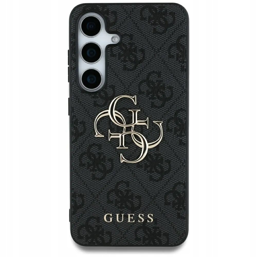 Guess Etui Hardcase 4G Big Metal Logo do Galaxy S25 Ultra, czarne