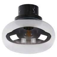 Lampy sufitowe - Lucide Lorena 03140/23/65 plafon lampa sufitowa 1x40W E27 czarny/szary - miniaturka - grafika 1