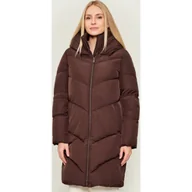 Kurtki damskie - GUESS Puchowy płaszcz ELEONOR - miniaturka - grafika 1