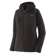 Kurtki i kamizelki sportowe damskie - Kurtka damska Patagonia W's R1 Air Full-Zip Hoody Rozmiar: M / Kolor: czarny - miniaturka - grafika 1