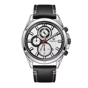 Zegarek Zegarek Męski Perfect Chronograf CH03L-02 + Box - Zegarki męskie - miniaturka - grafika 1